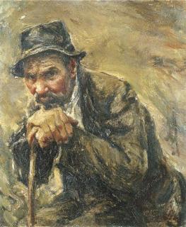 Joaquin Sorolla Y Bastida - Vecchio seduto