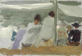 Joaquín Sorolla y Bastida - Women on the beach, San Sebastián