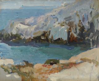 Joaquín Sorolla - Spanish Cala De Ibiza