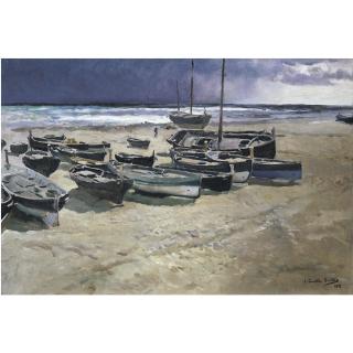 Joaquín Sorolla - Spanish dia De Tempestad, Valencia (Approaching Storm, Valencia)