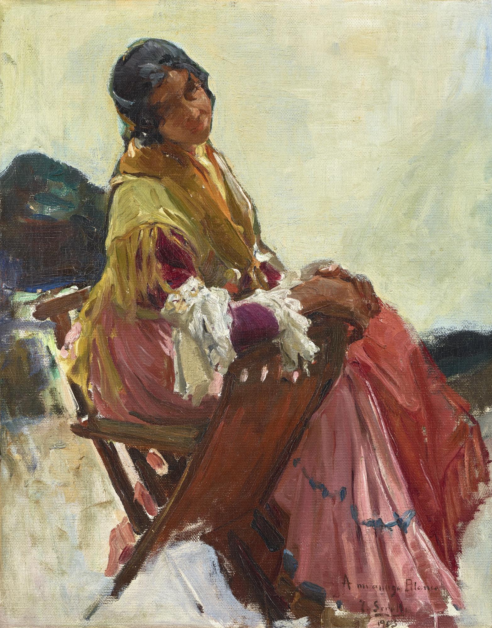 Joaquín Sorolla - Spanish Gitana