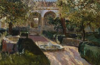 Joaquín Sorolla - Spanish Pavilion Of Charles V, Alcázar Of Seville