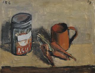 Joaquín Torres-García - Bodegón Con Zanahorias