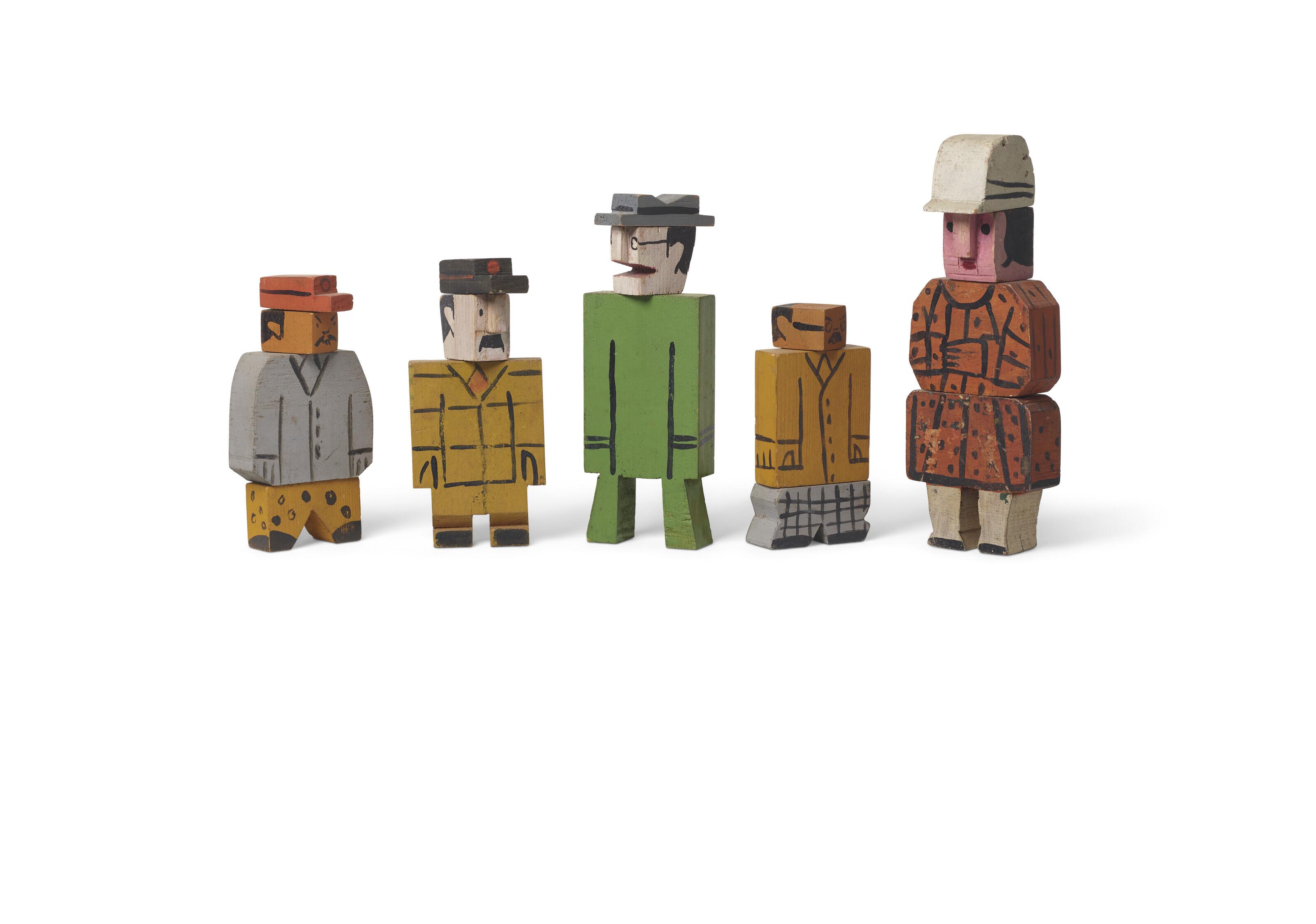 Joaquín Torres-García - Cinco juguetes