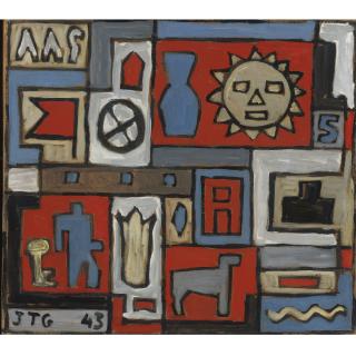 Joaquín Torres-García - Composición Con Sol