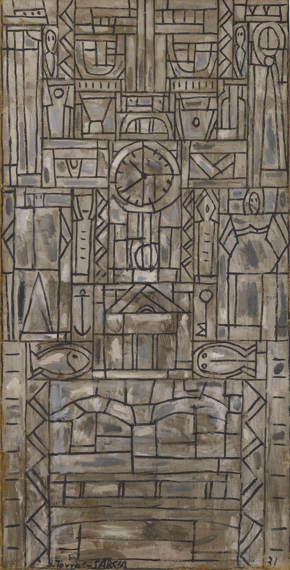 Joaquín Torres-García - Construcción En Blanco