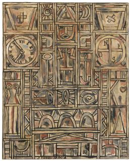 Joaquín Torres-García - Constructivo Doble Línea