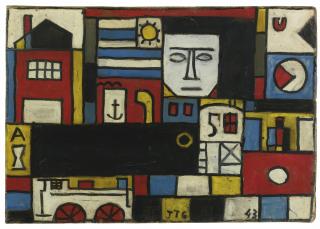 Joaquín Torres-García - Constructivo En Cinco Colores