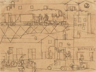 Joaquín Torres-García - La Gare