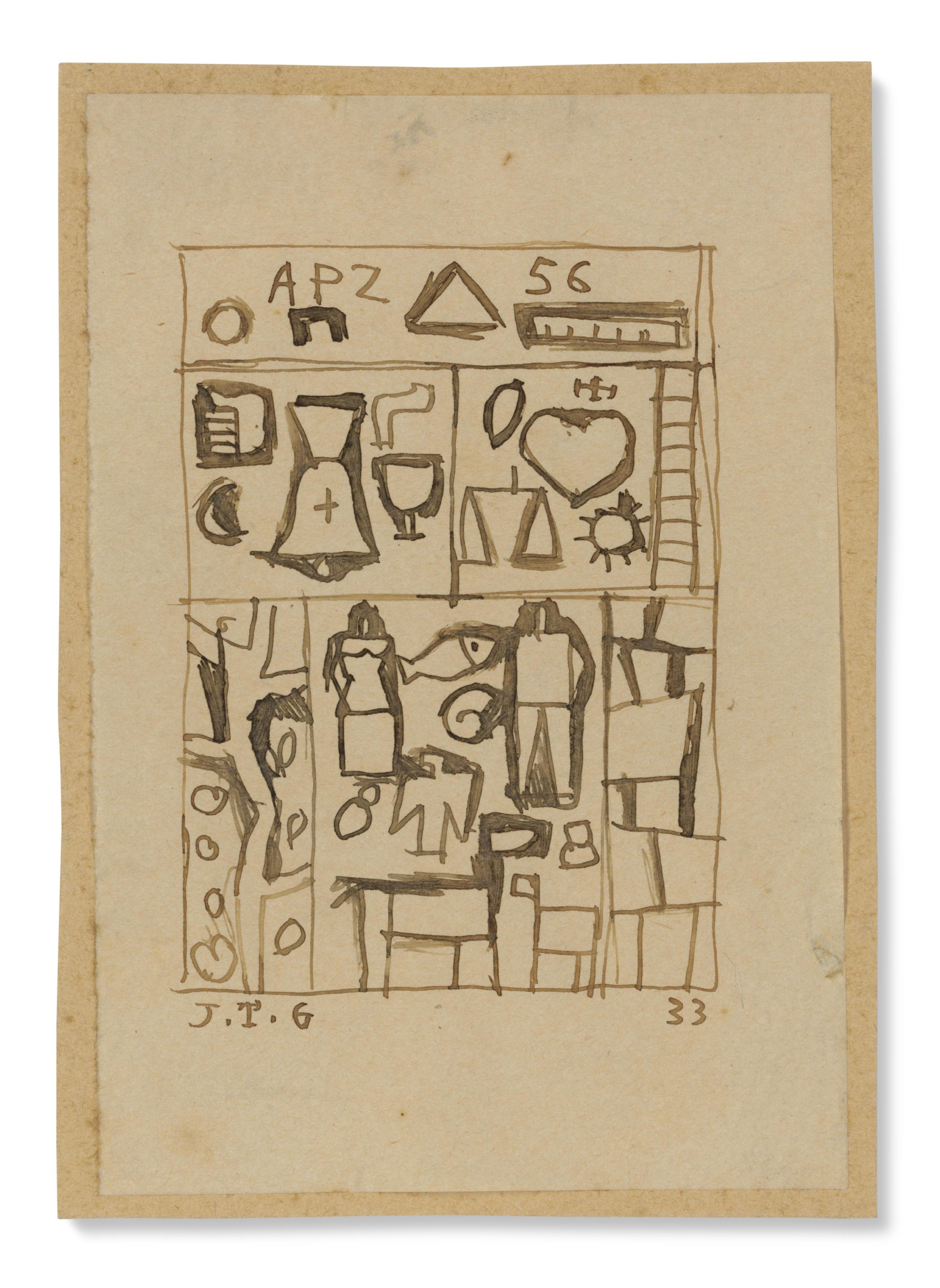 Joaquín Torres-García - La pareja en su mundo