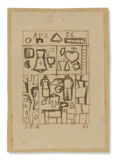 Joaquín Torres-García - La pareja en su mundo