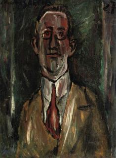 Joaquin Torres-Garcia - Portrait of a gentleman