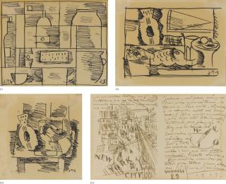 Joaquín Torres-García - Three Drawings And A Letter To Rafael Barradas