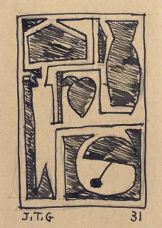 Joaquin Torres Garcia - Untitled