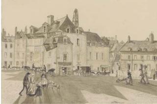 Job Nixon, R.W.S. - The Cart Rank, Vannes