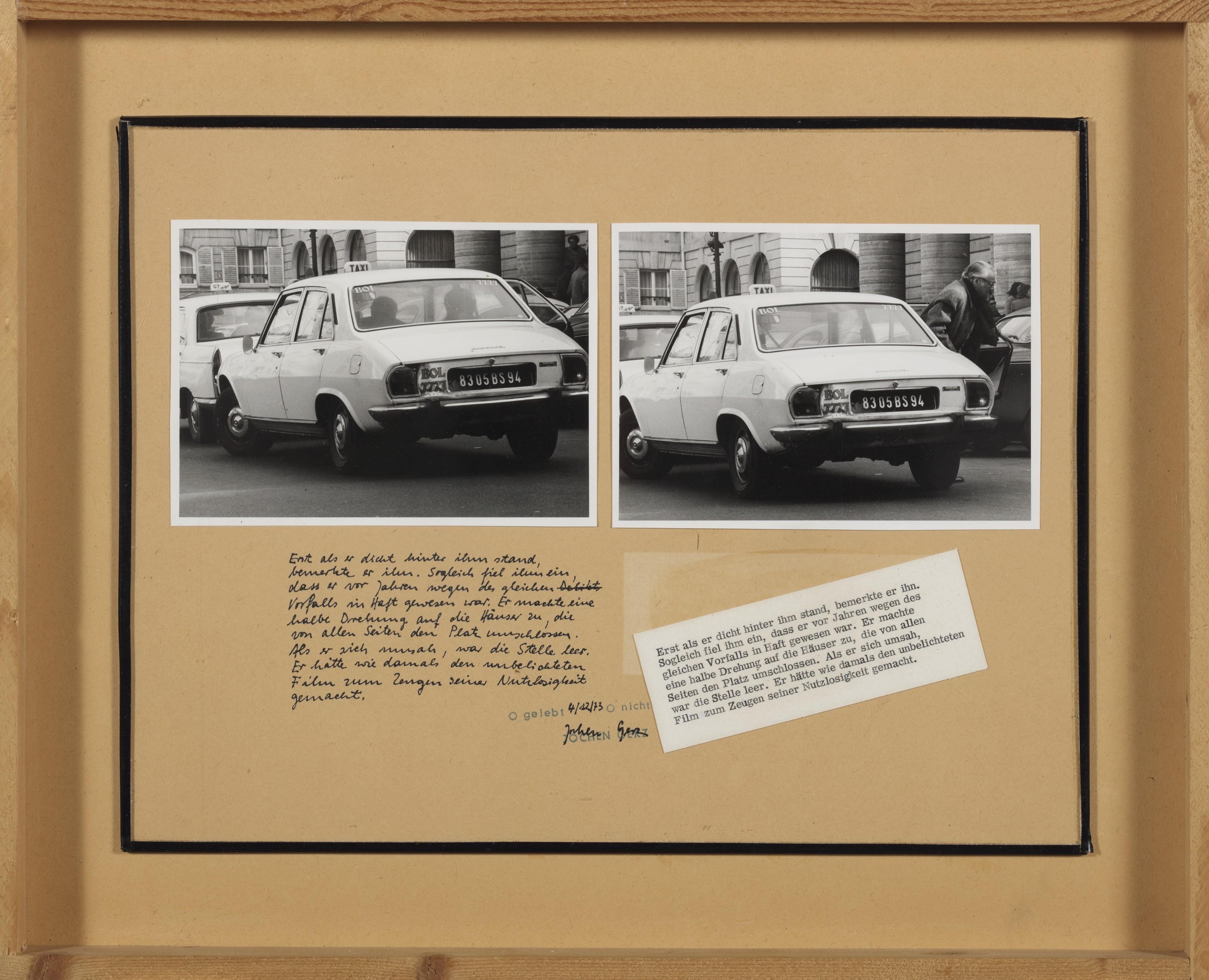 Jochen Gerz - F/T 25