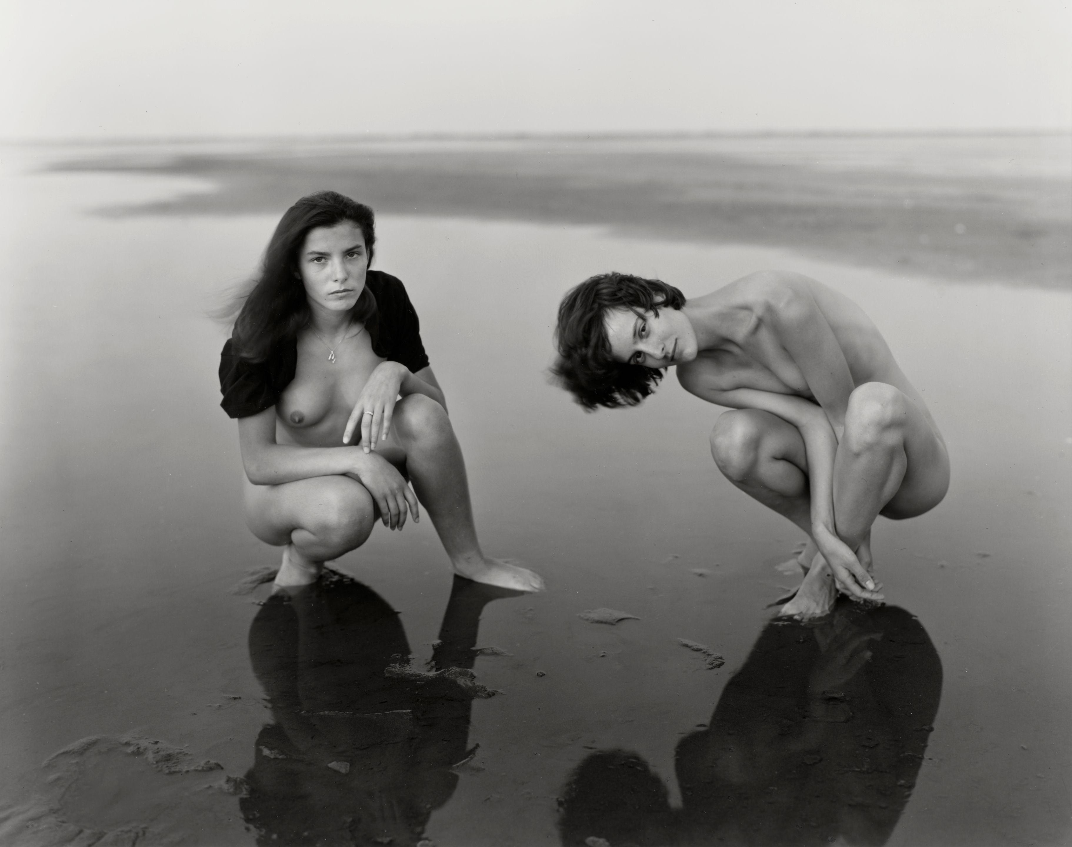 Jock Sturges - Marine et Maia, Arles, Plage du Beau Duc
