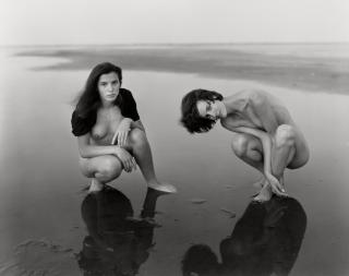 Jock Sturges - Marine et Maia, Arles, Plage du Beau Duc