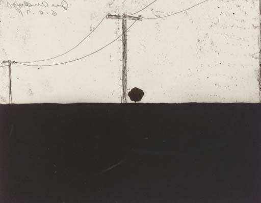 Joe Andoe - Untitled (Telephone Poles) 1-3