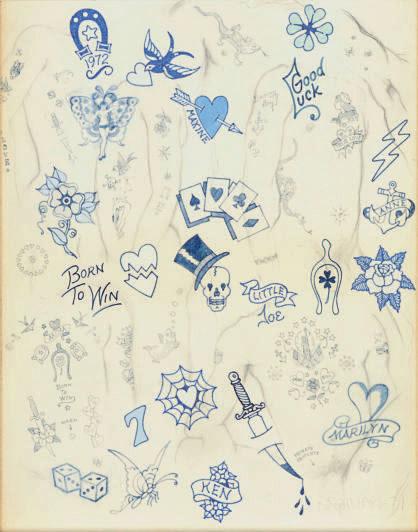 Joe Brainard - Blue Tattoo