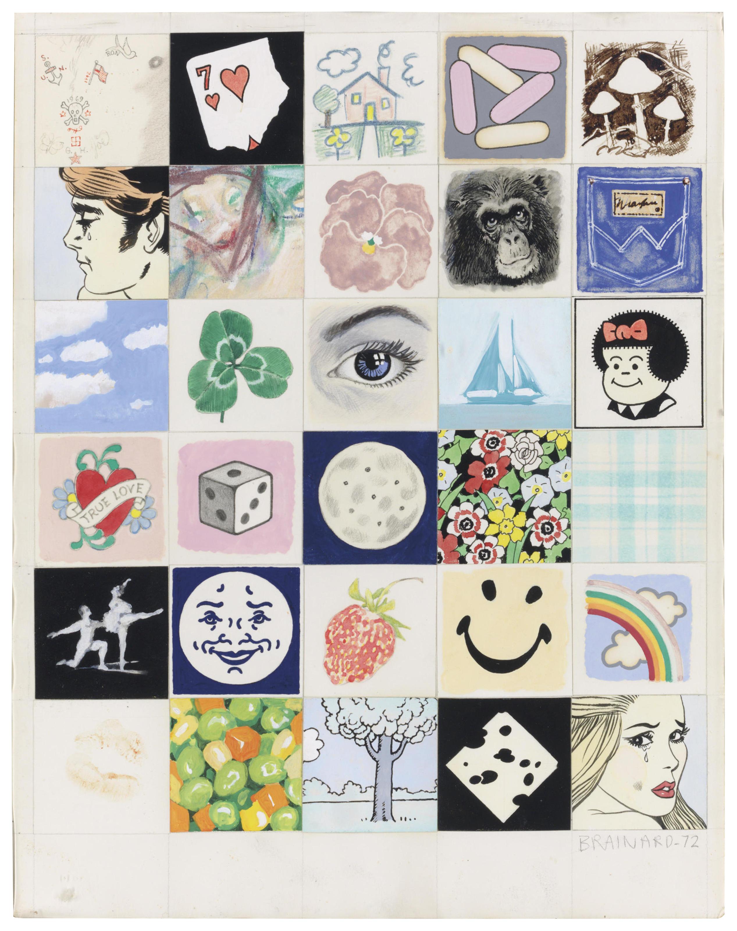 Joe Brainard - Thirty Squares