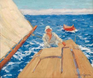 Joe Duncan Gleason - The Portola off Point Vicente