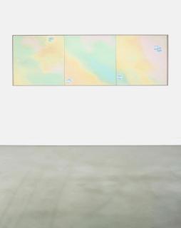 Joe Goode - Cloud-Photograph Triptych, 1969-70