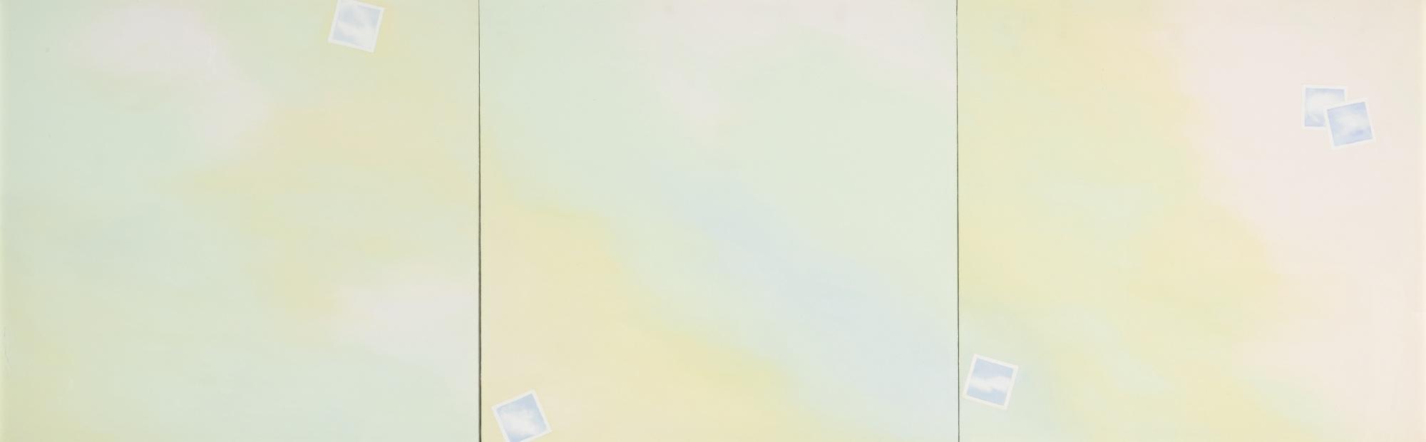 Joe Goode - Cloud-Photograph Triptych