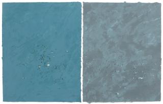 Joe Goode - Gunshot Series 3 Diptychs