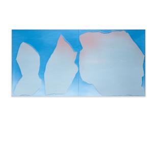 Joe Goode - Untitled from the Torn Cloud series, circa 1975