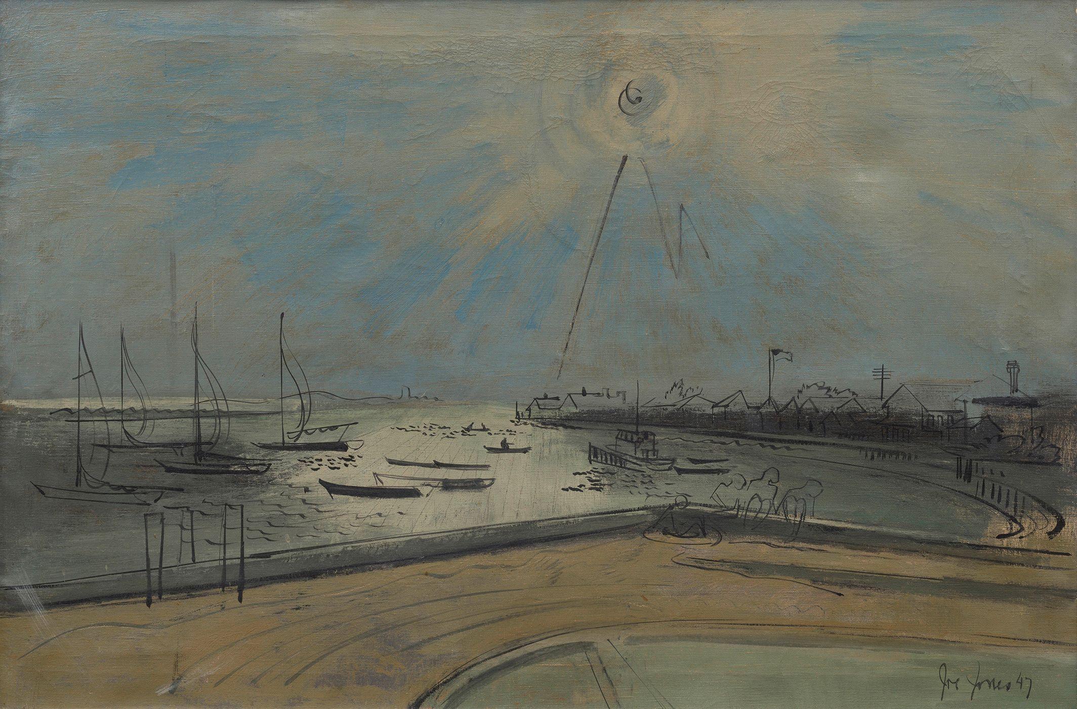 Joe Jones - Sail Boats and Reflections