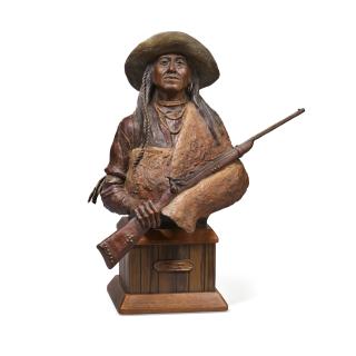 Joe Neil Beeler - Whiskey Guard 21 in. high