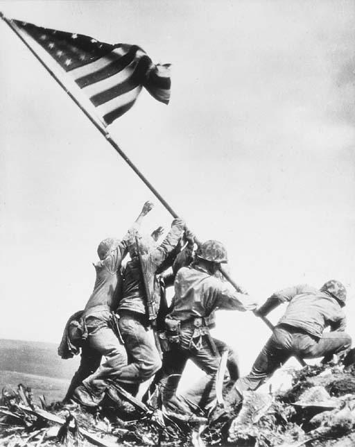 Joe Rosenthal - Flag Raising on Iwo Jima