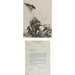 Joe Rosenthal - Flag Raising On Mt. Suribachi, Iwo Jima