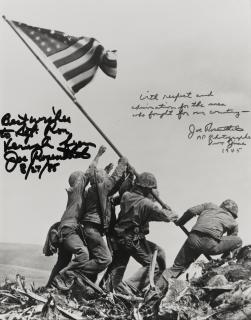 Joe Rosenthal - Raising the Flag at Iwo Jima