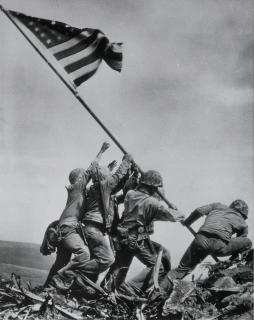 Joe Rosenthal - Raising the Flag, Mt. Suribachi, Iwo Jima, February 23, 1945