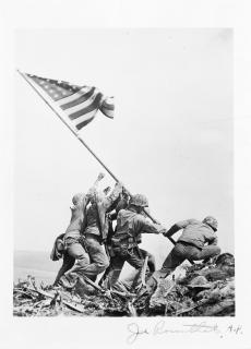 Joe Rosenthal - Raising the flag on Iwo Jima 1945