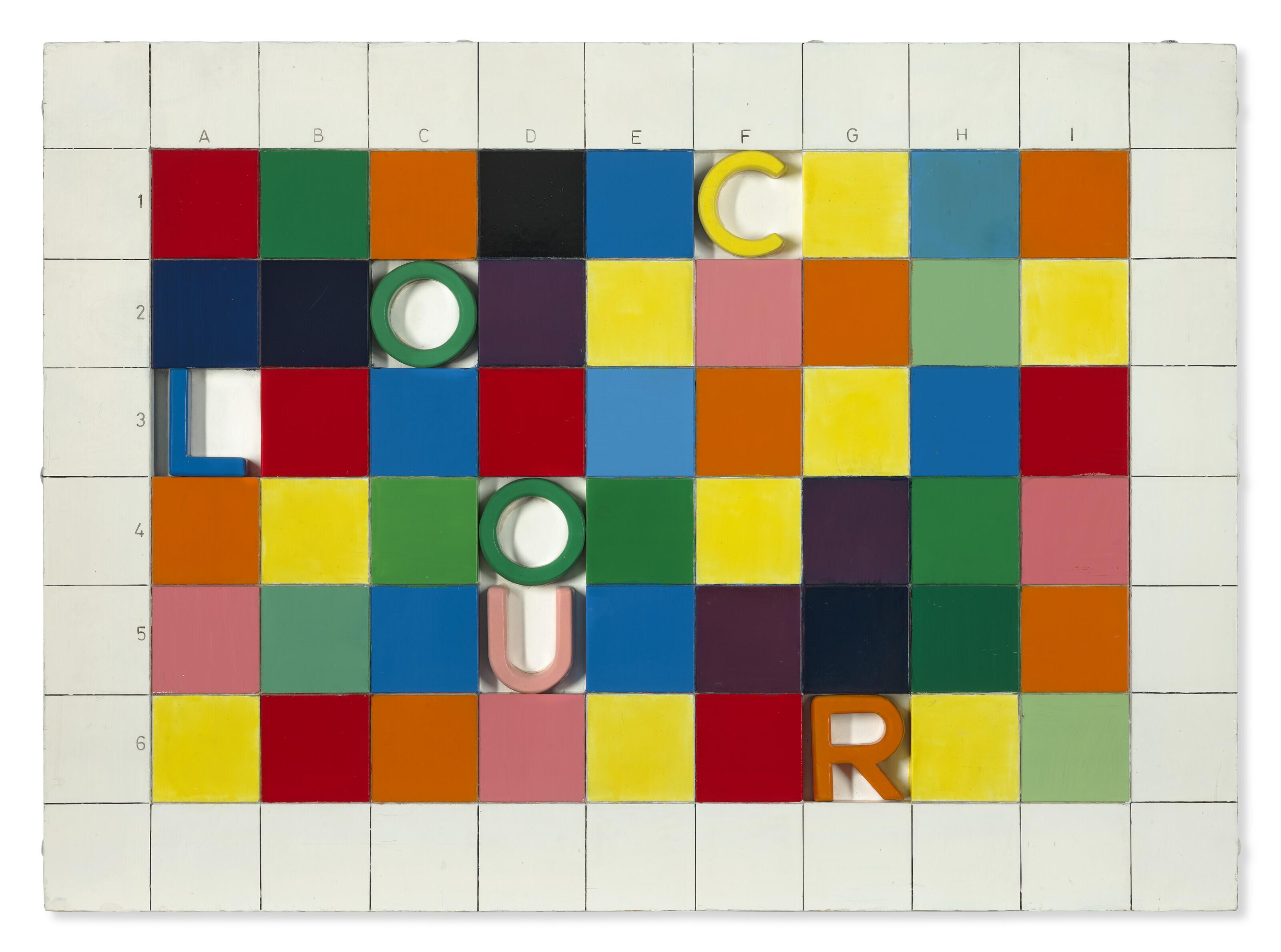 Joe Tilson, R.A. - Colour Chart