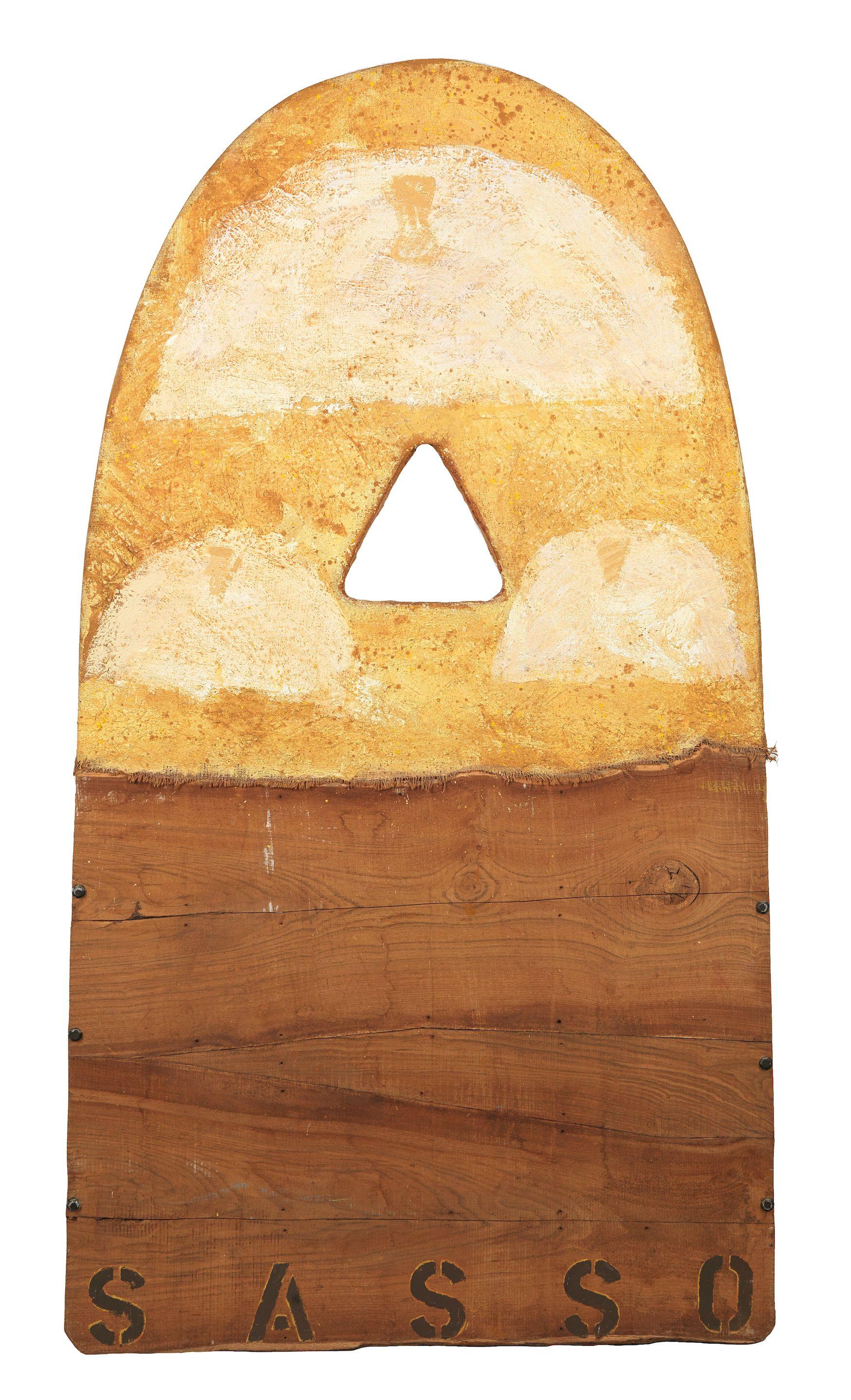 Joe Tilson R.A. - Le Crete Senesi, Sasso (Unframed)