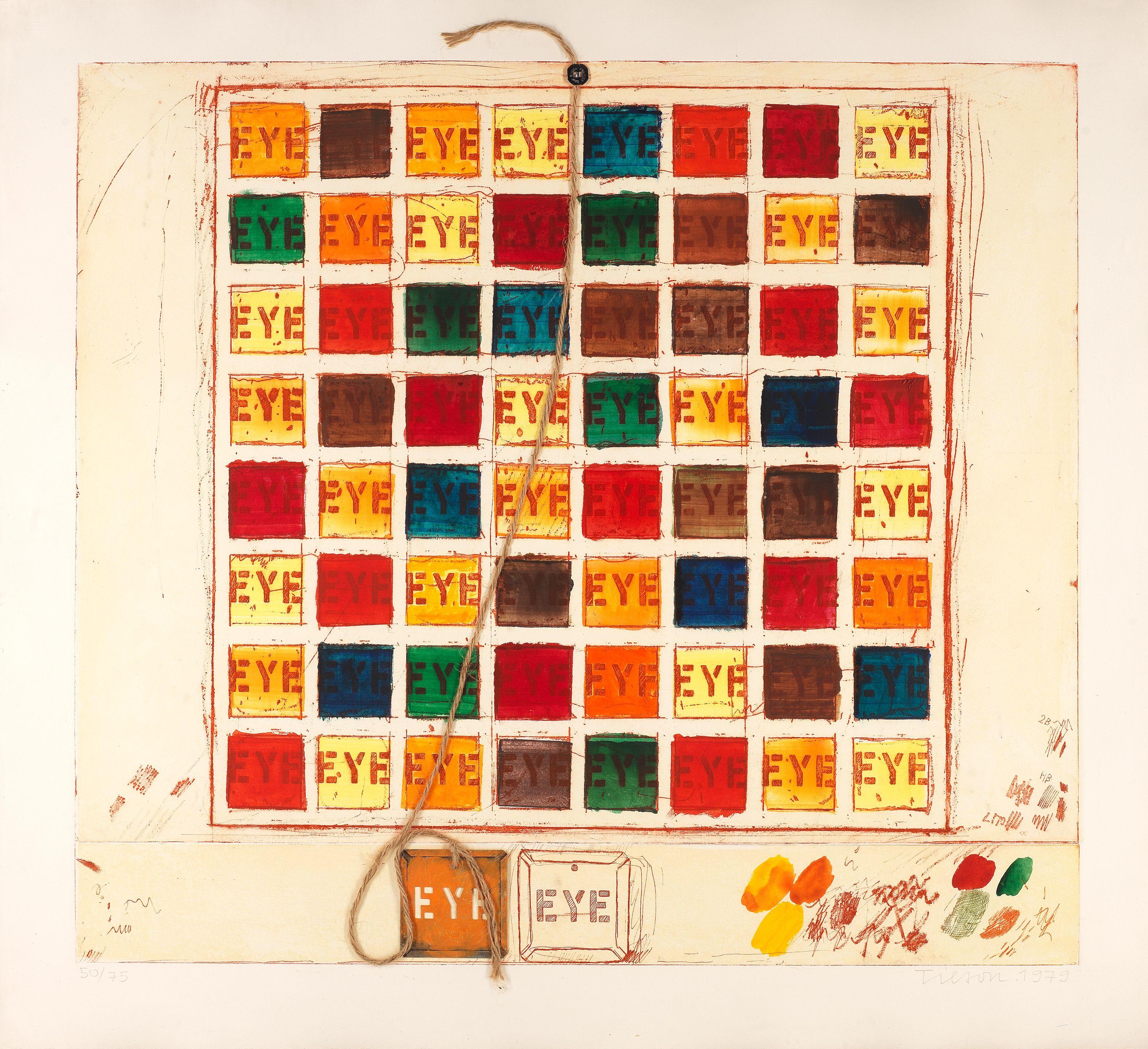 Joe Tilson RA - Eye Mantra