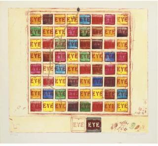 Joe Tilson - Eye Mantra (V.A.G. 51)