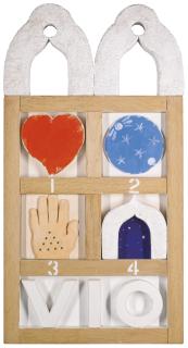 Joe Tilson - Finestra Veneziana, Vio