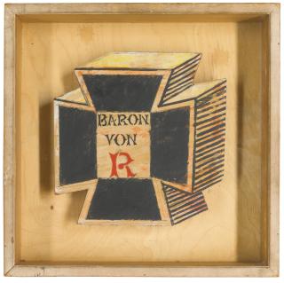 Joe Tilson - Maltese Cross Cut-Out