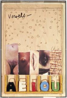 Joe Tilson - Vowels (V.A.G. 26)