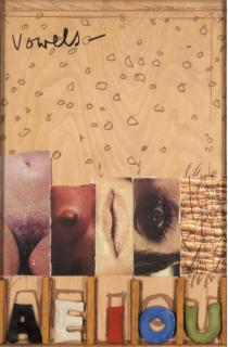 Joe Tilson - Vowels (Vancouver Arts Gallery 26)