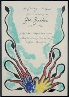 Joe Zucker - Untitled (Exhibition Poster)