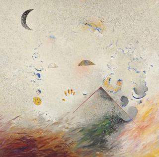 Joel Kermarrec - Ange, lune, crâne, sable