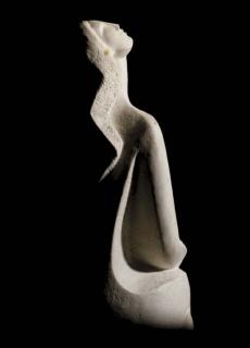 Joel Martel - Femme nue agenouillée