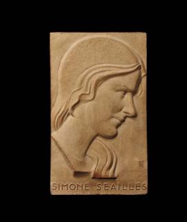 Joel Martel - Portrait de Simone Séailles, vers 1947