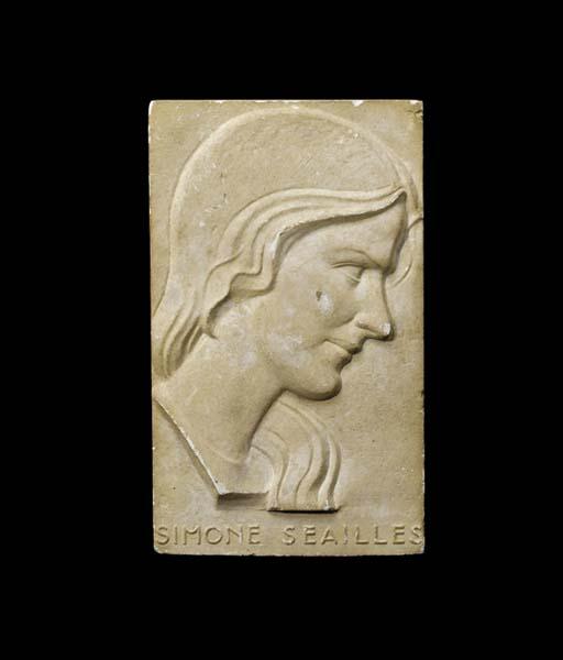 Joel Martel - Portrait de Simone Séailles, vers 1947